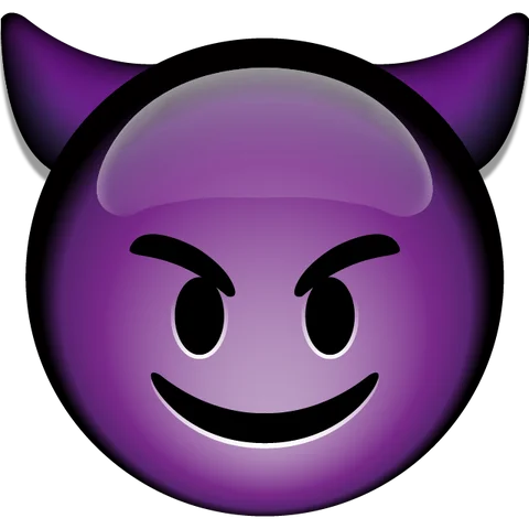 happn devil emoji