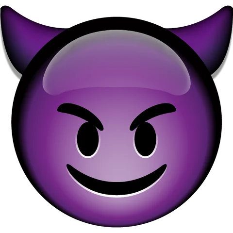 tinder devil emoji
